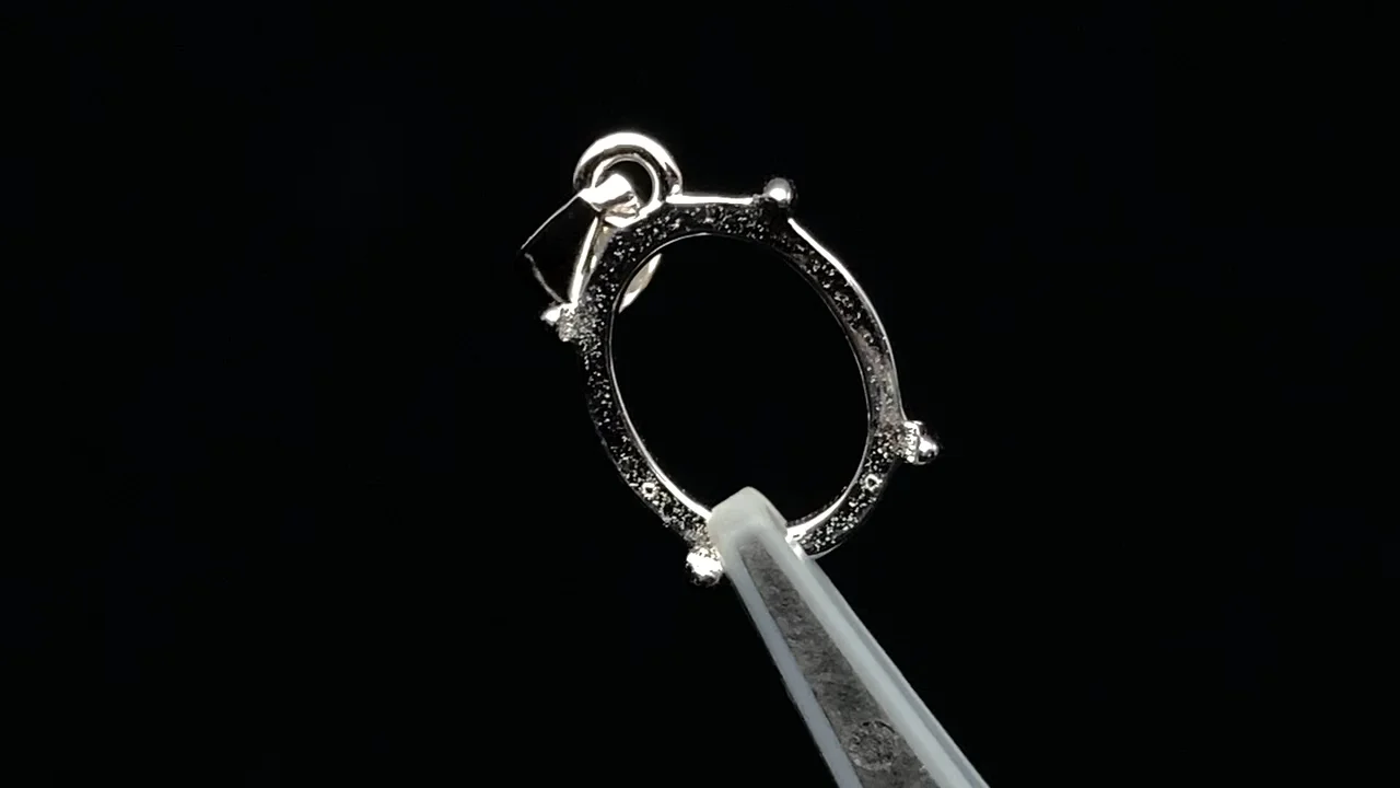 北投石原石ペンダントトップ 4.8g 測定確認済 銀金具 再入荷
