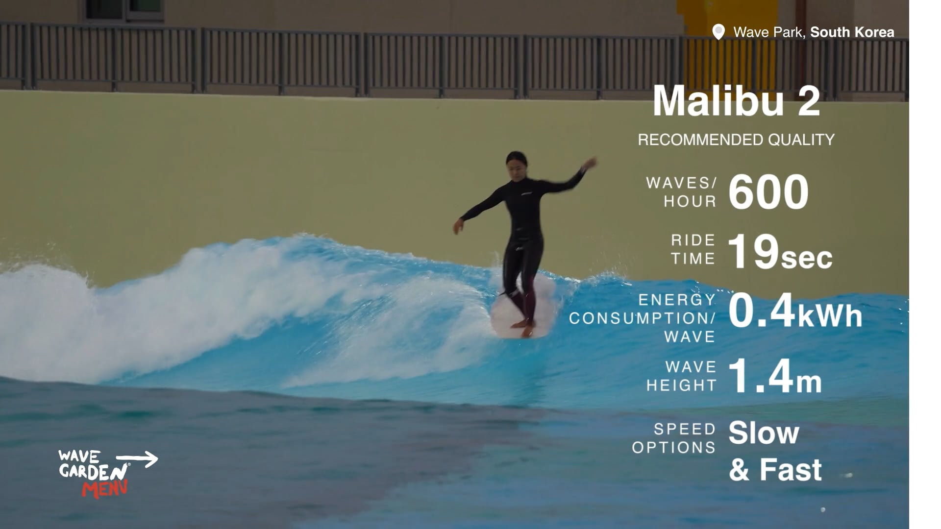 Wave Park, Malibu 2 (recommended)