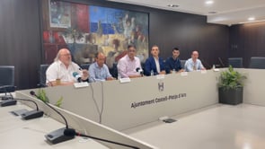 Front comú de sis ajuntaments contra els talls de llum d'estiu