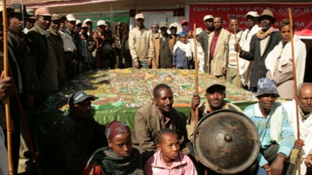Mapeando para a mudança – A experiência dos agricultores da região rural de Oromia, Etiópia