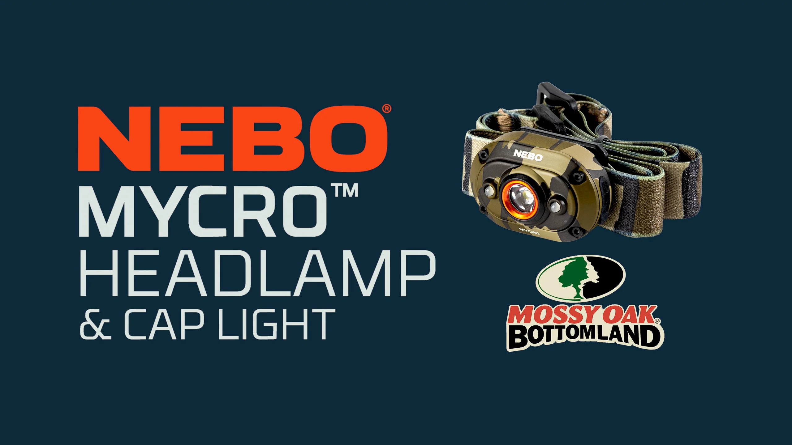 MYCRO® Headlamp - Mossy Oak Bottomland