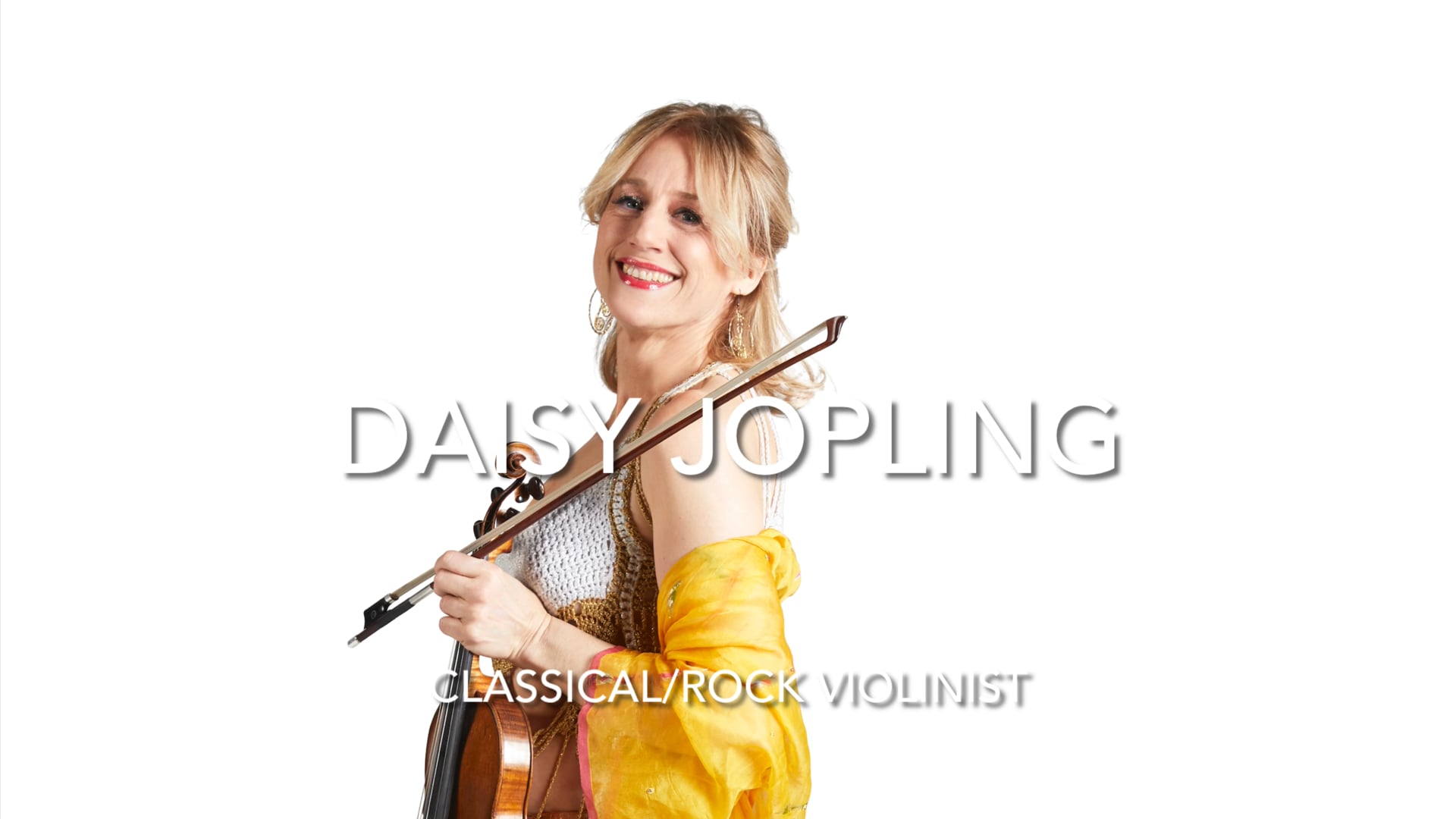 Promotional video thumbnail 1 for Daisy Classical/Rock Violinist