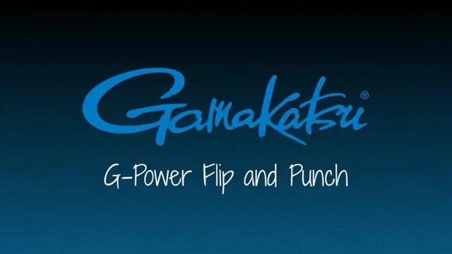 natsuページ Gamakatsu G-Power Heavy Cover Worm Flip and Punch Hooks