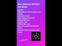 August 12 WOD