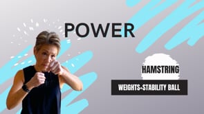 Shoulder + Glute Power (weights+step+Booty bands)-8:12:22