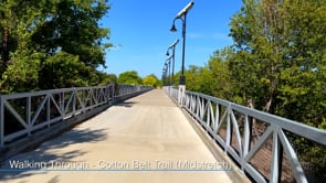 Walking Through - Cotton Belt Trail (Mid-stretch)