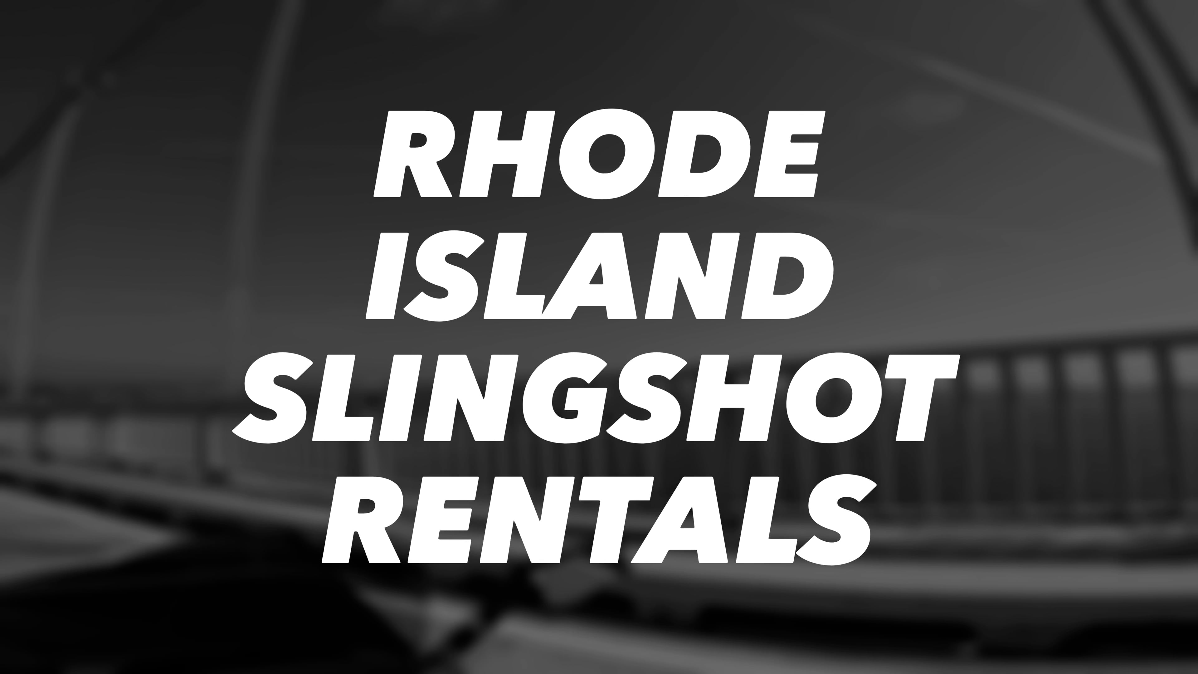 New England SlingShot Rental