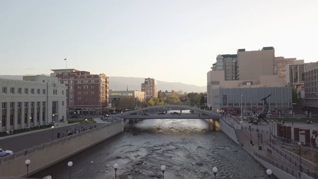 Refreshing Truckee River Views Along the Reno Riverwalk