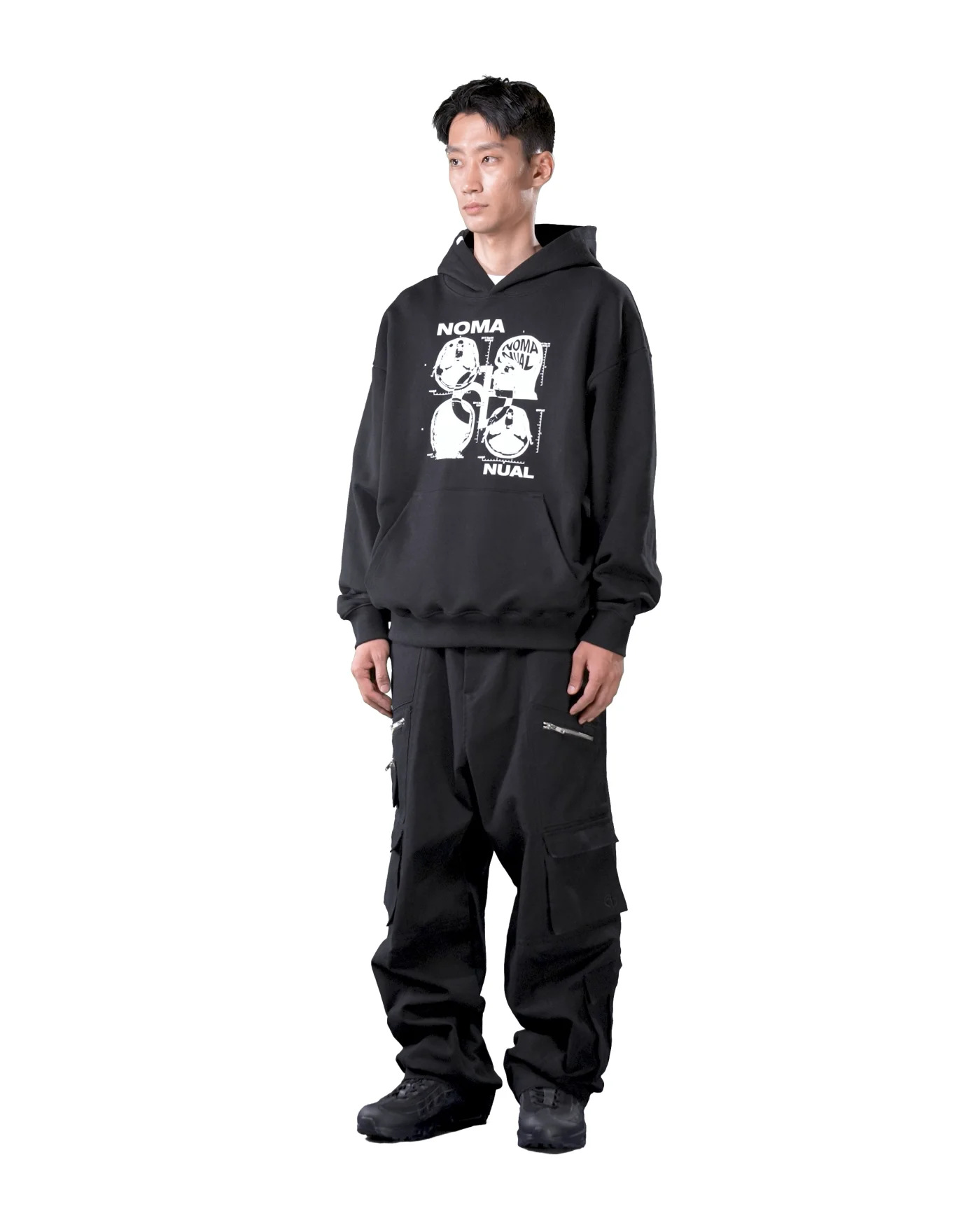 MRI HOODIE - BLACK