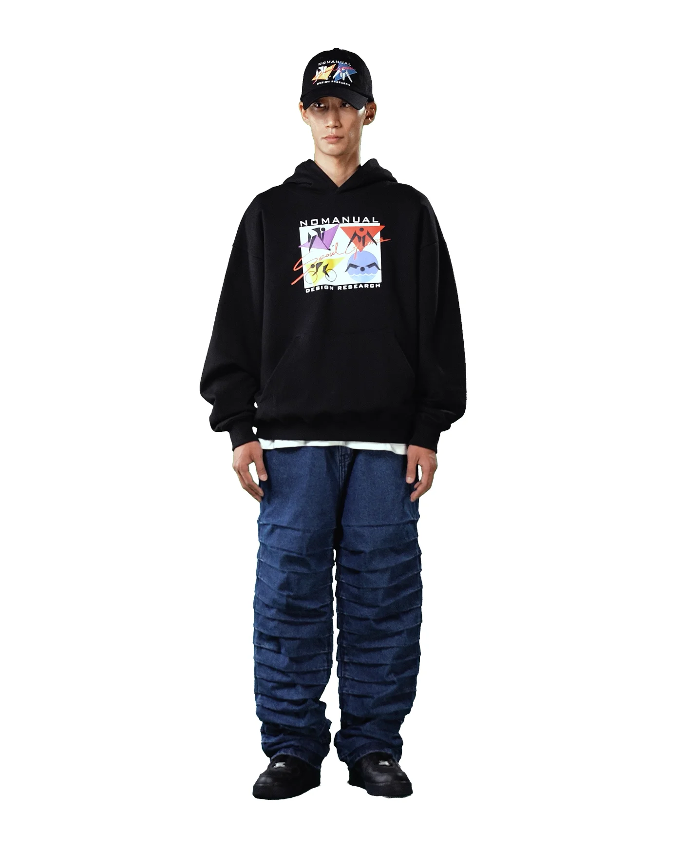 SEOUL GAMES HOODIE - BLACK - nomanual