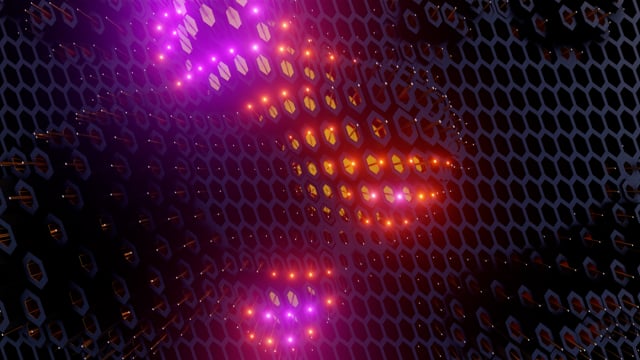 Colorful Big Disco Ball Lights - DIY 3 Hours VJ Loop 