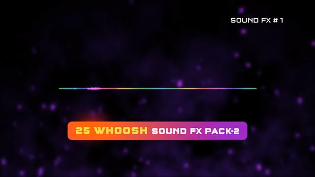 Woosh Sound Fx Pack 2