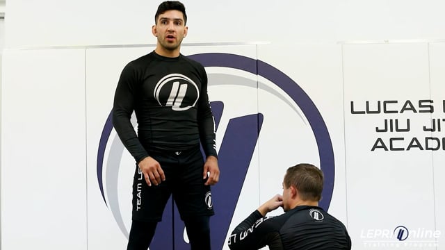 Passing the Open Guard With C Grips to Side Control Or Back Control