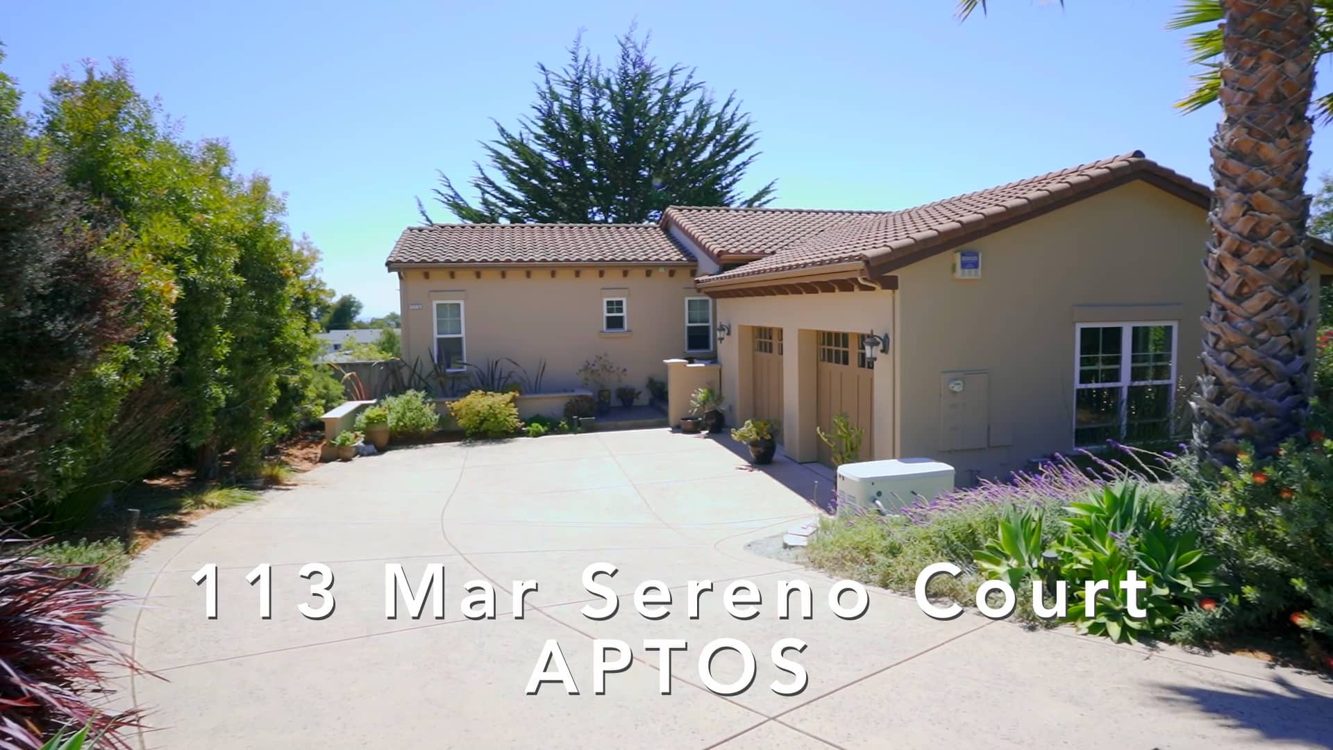 113 Mar Sereno Court Aptos California on Vimeo