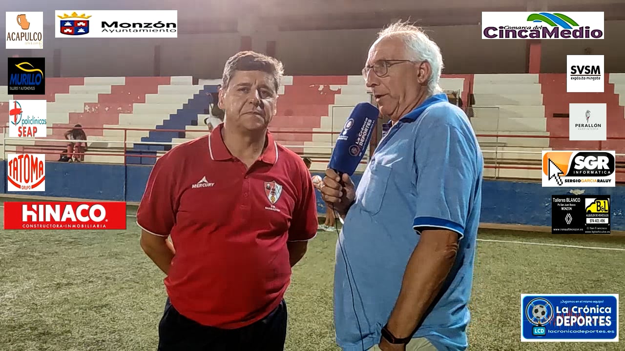 JOSETE TOMÁS  ENTRENADOR BARBASTRO  AT.MONZÓN-1-0-UD BARBASTRO  1ª J  COPA FEDERACIÓN  G 1
