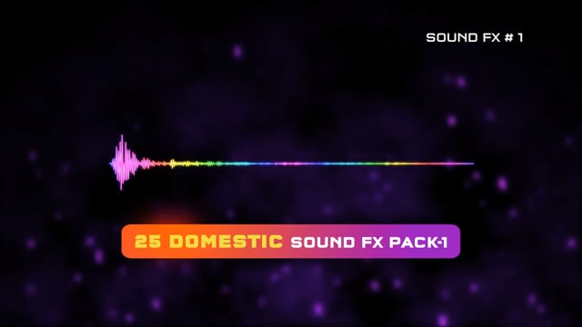 Domestic Sound Fx Pack 1
