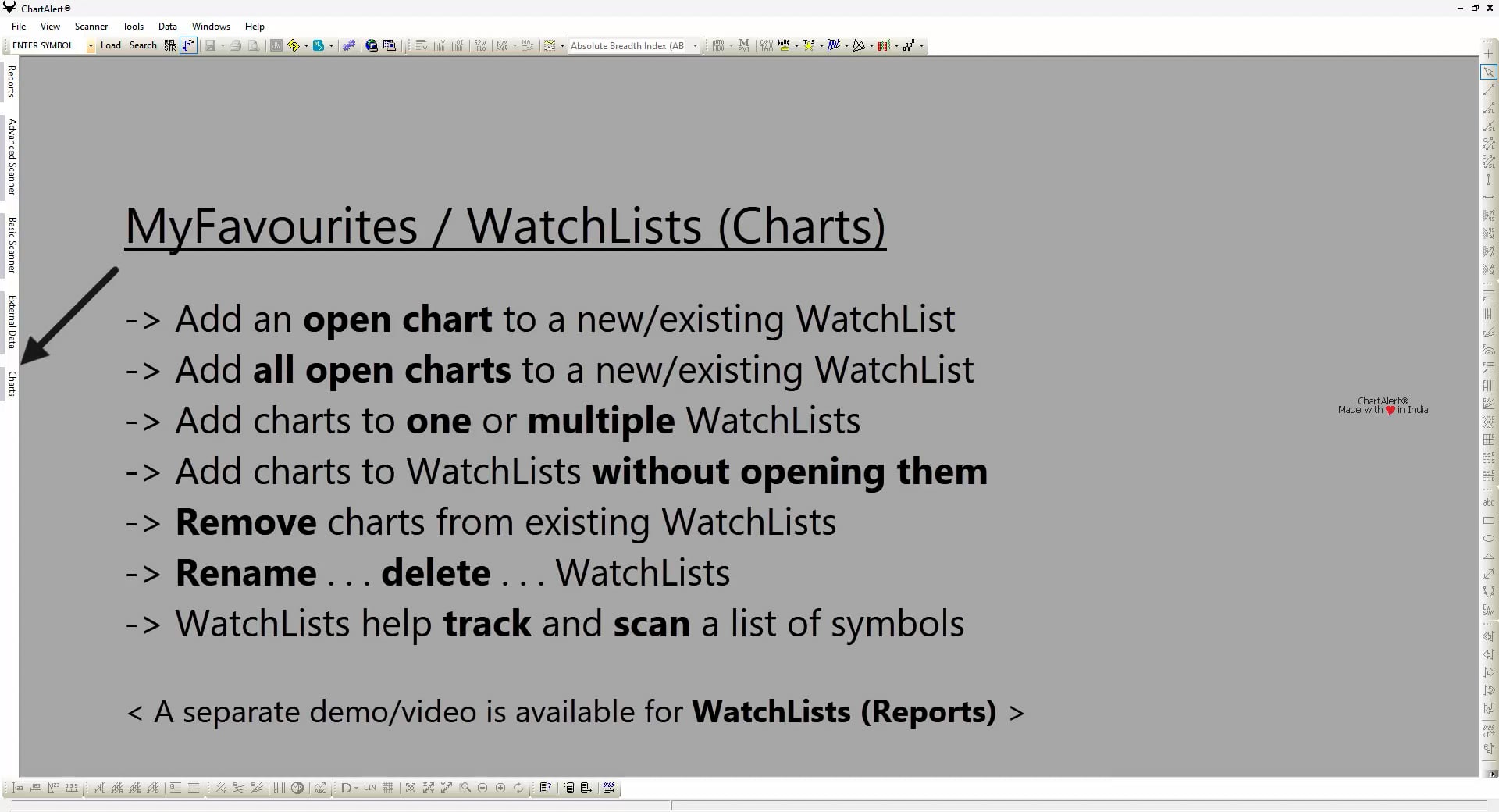 Watchlists-charts On Vimeo