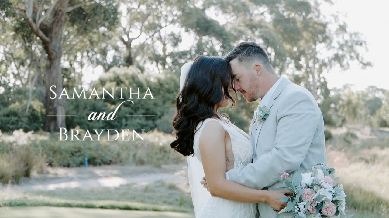 Woodlands Golf Club Wedding Video, Melbourne - Samantha and Brayden