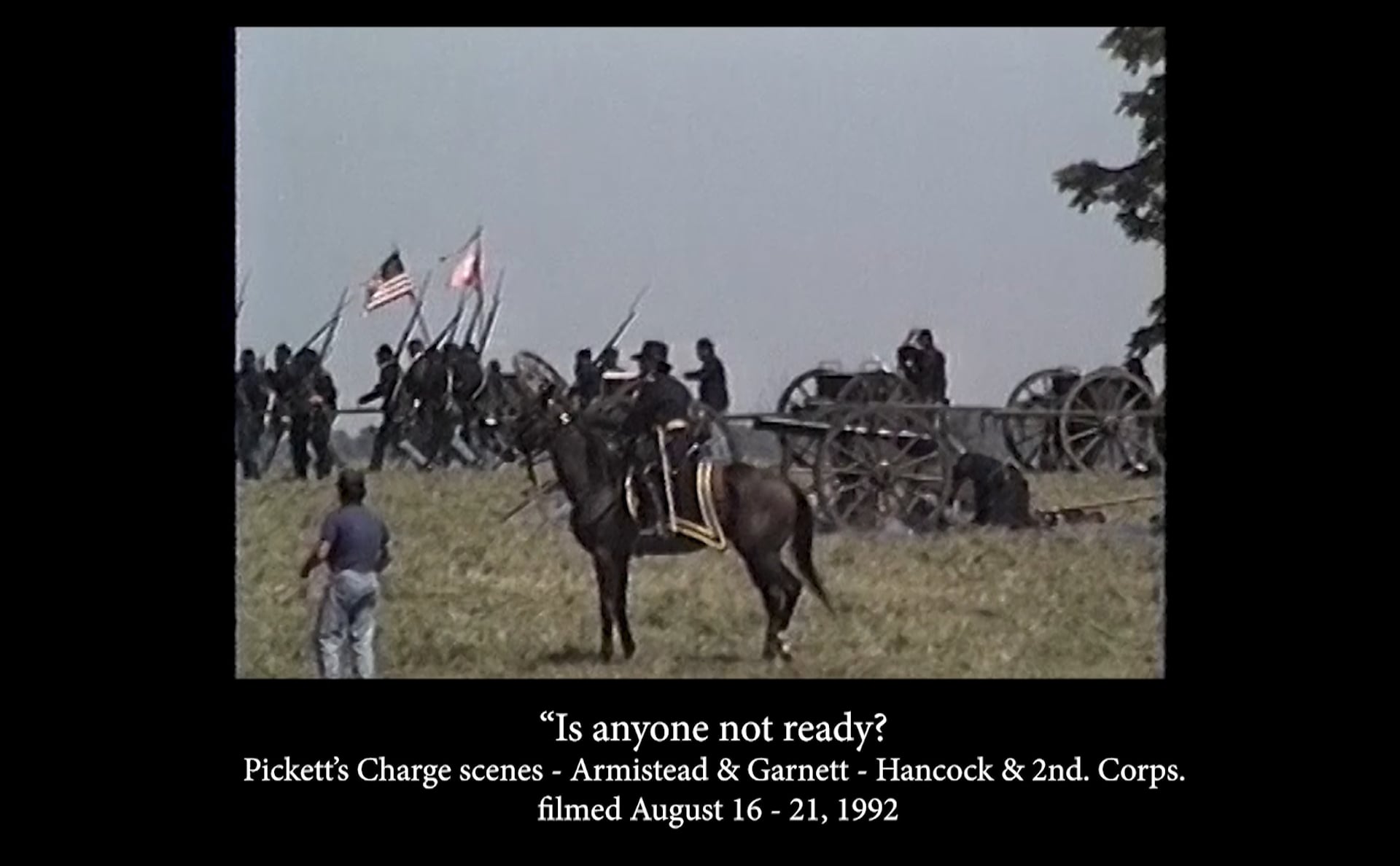"Is anyone not ready?" Gettysburg Pickett's Charge climax; Armistead