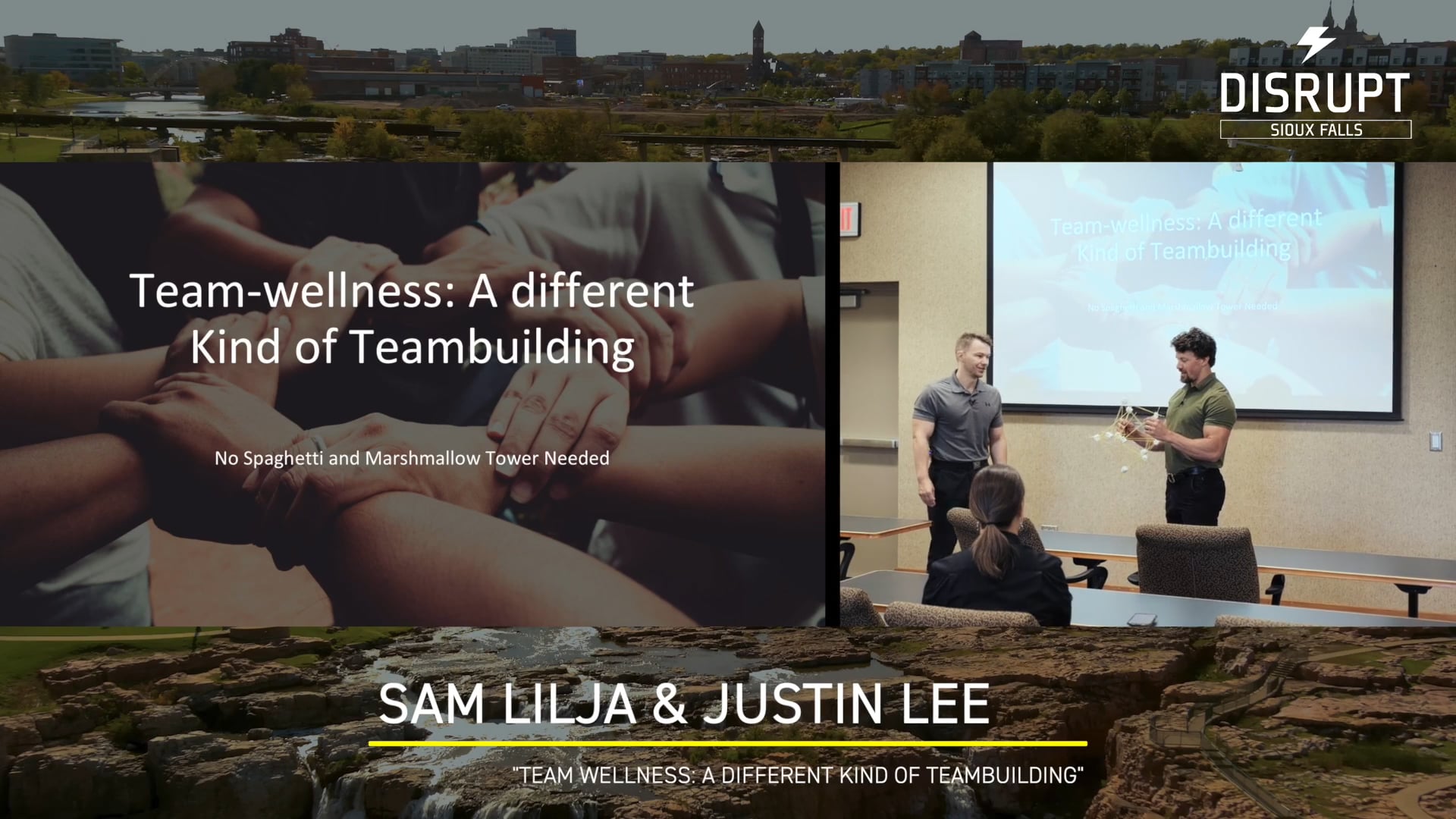 Team Wellness, a Different Kind of Teambuilding | Sam Lilja and Dr. Justin  Lee | DisruptHR Talks