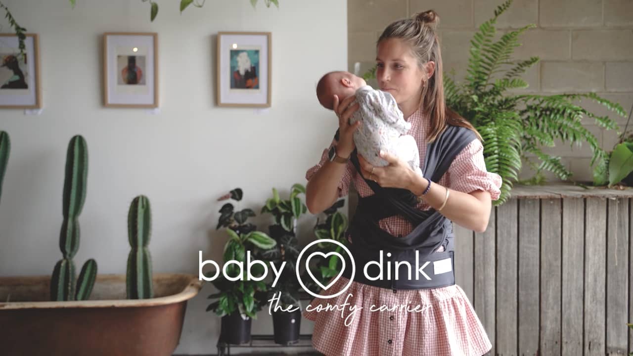 How to get baby in and out of BabyDink Baby Carrier on Vimeo