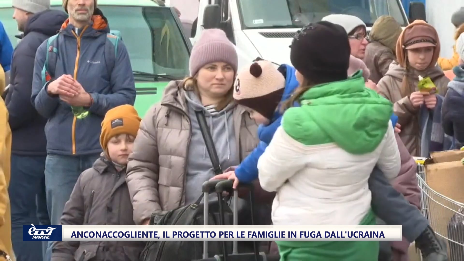 AnconaAccogliente, il progetto per le famiglie in fuga dall'Ucraina - VIDEO