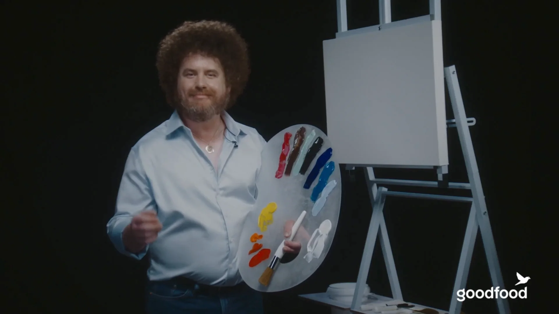Bob Ross Channeled in Latest ad by Goodfood