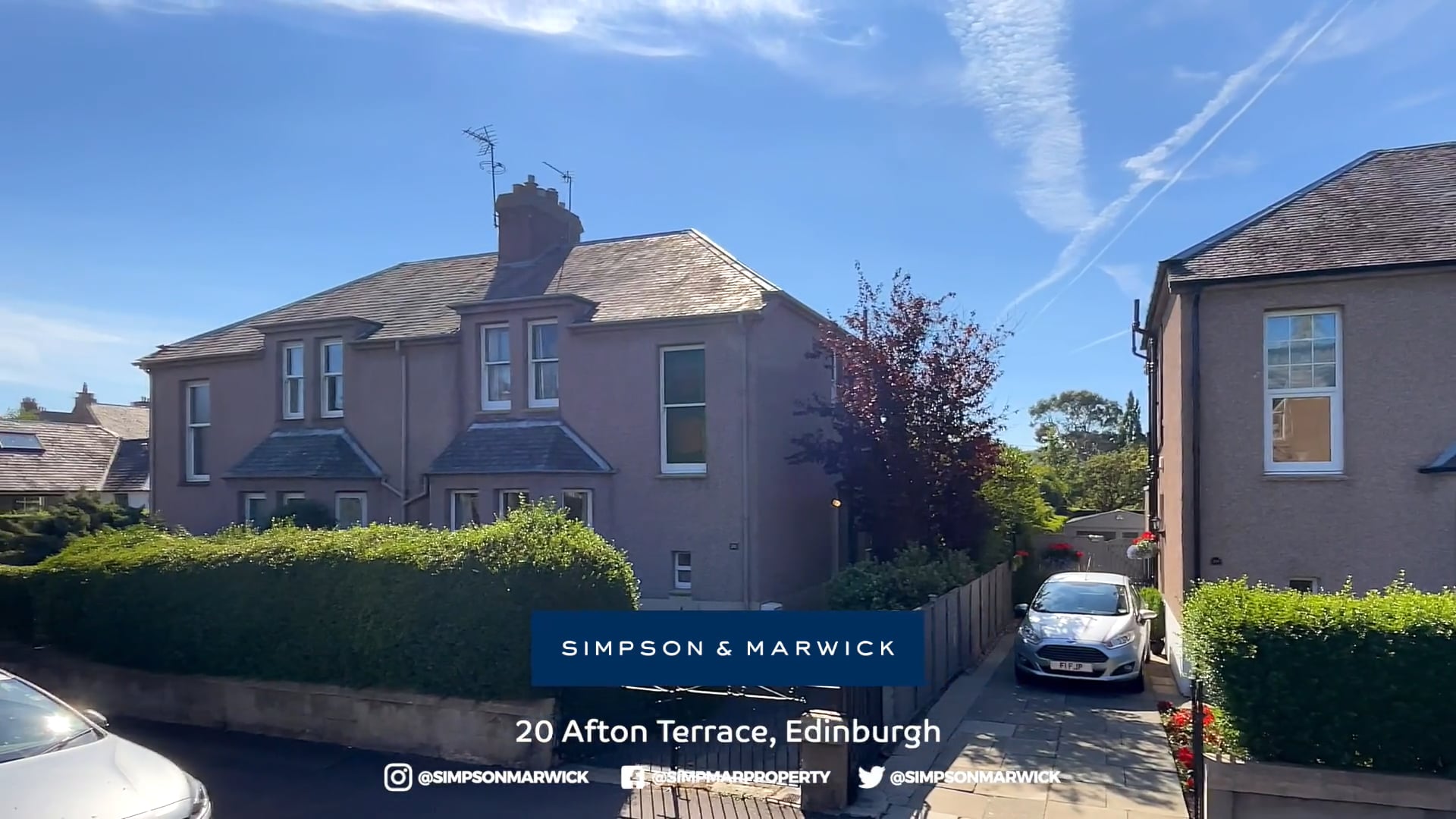 SCENEINVIDEO Virtual Viewing 20 Afton Terrace, Edinburgh, Midlothian