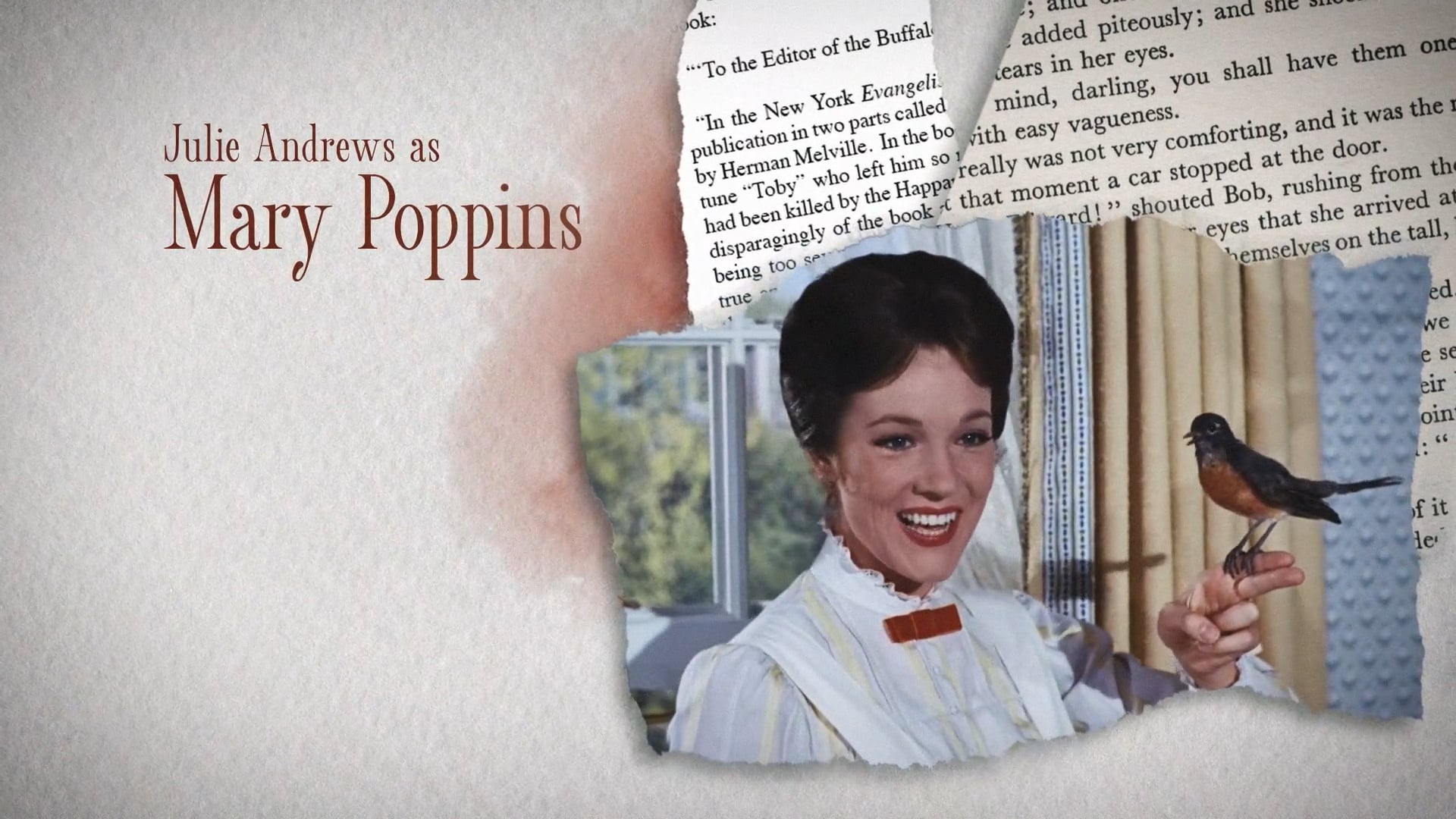 Mary Poppins - Animated credits