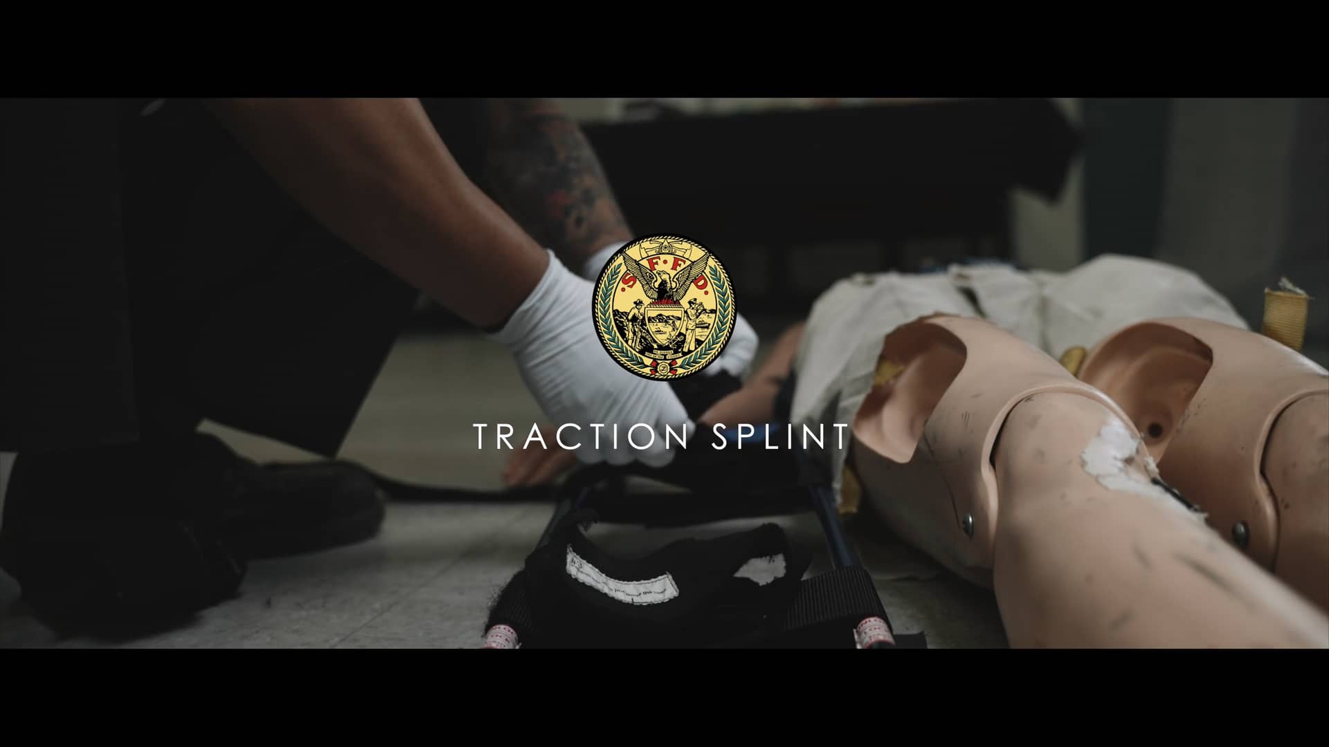 EMS Skills Traction Splint on Vimeo