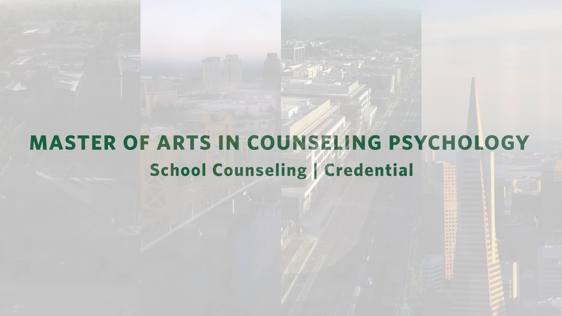 Master of Arts in Counseling Psychology on Vimeo