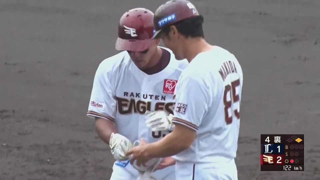 【ファーム】チャンスを生かす!! イーグルス・堀内謙伍のタイムリーヒットで勝ち越し!! 2022年8月16日  東北楽天ゴールデンイーグルス 対 埼玉西武ライオンズ