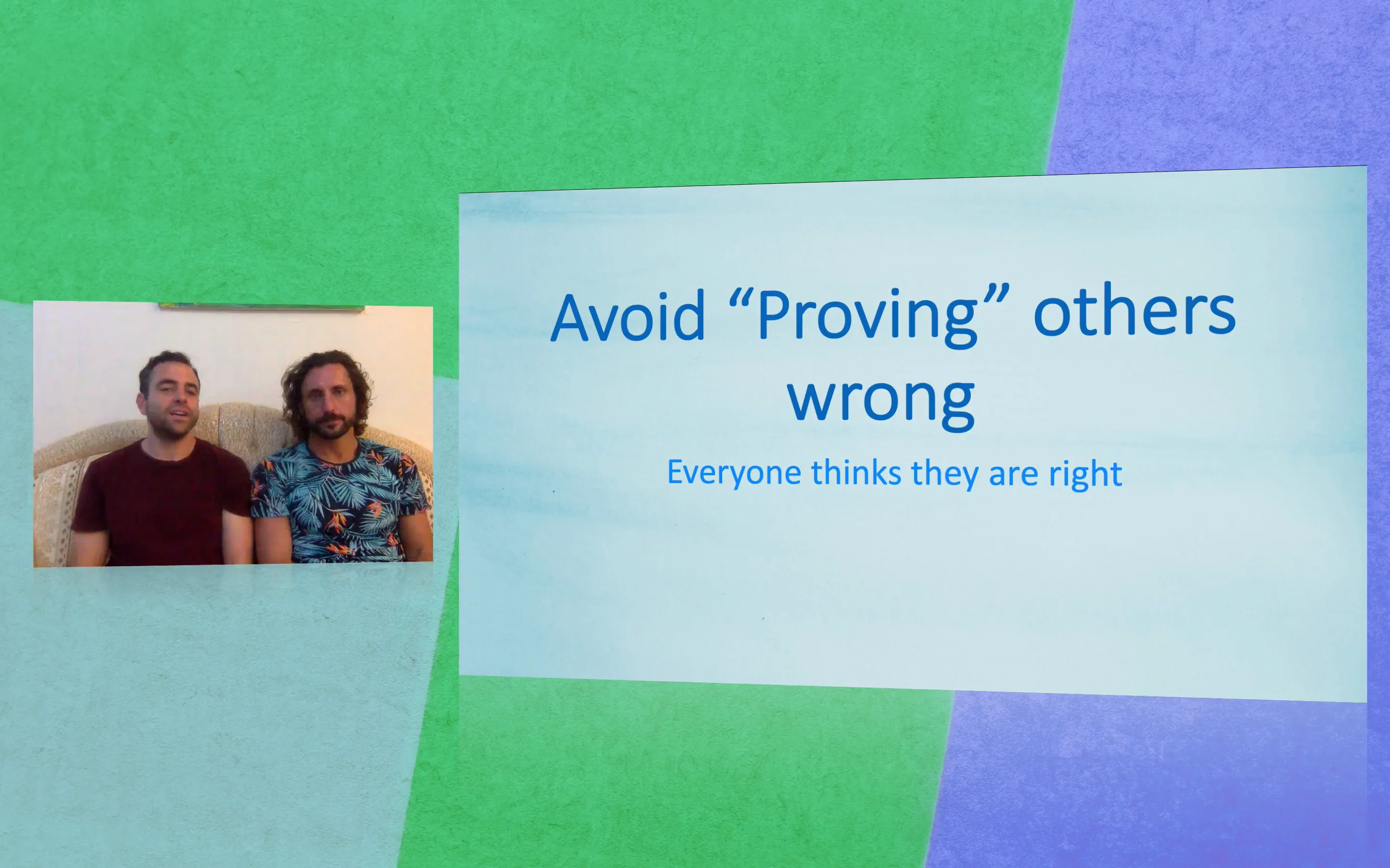 1.12 - avoid proving others wrong on Vimeo