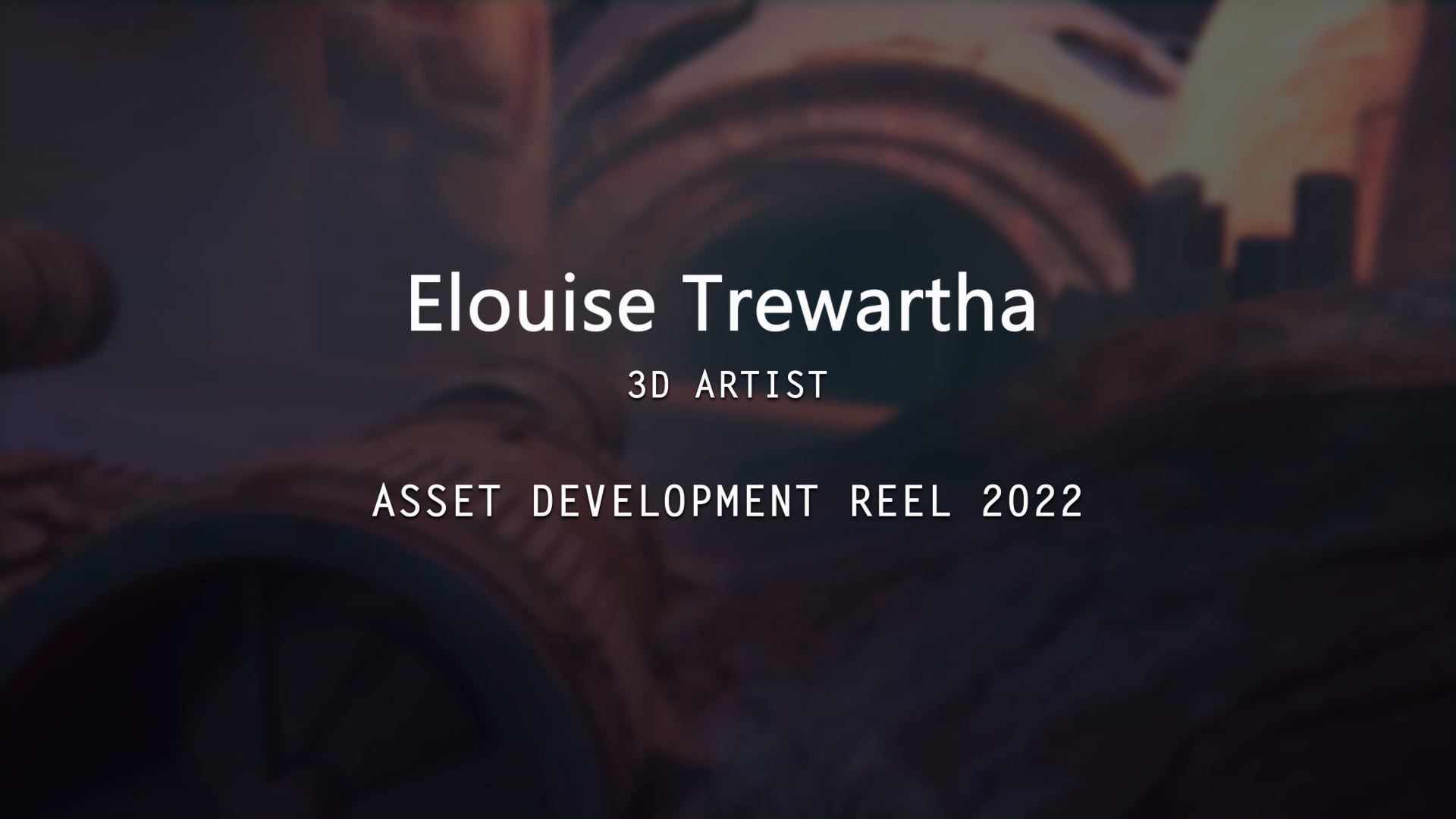 Elouise Trewartha Asset Showreel 2022