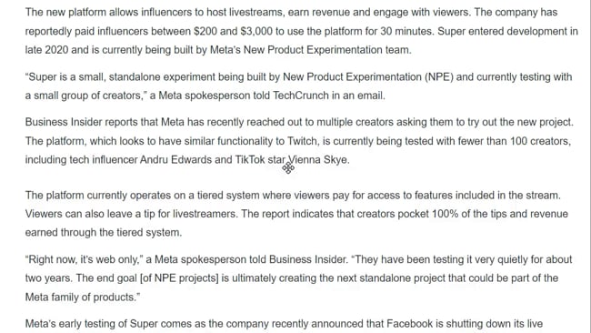 FB startet neue S* Plattform