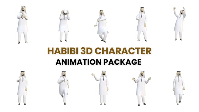 Habibi  3D  Character Animation Package