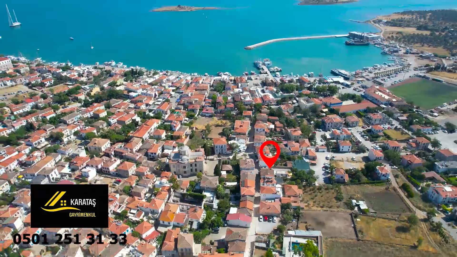 Müstakil Ev Balıkesir CUNDA ADASI�NIN MERKEZİNDE 271M2 ARSA İÇERİSİNDE