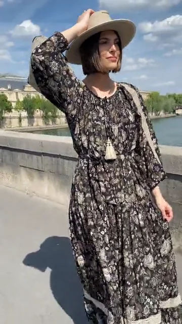 Long Dress Capucine | Long Dresses — Miss June Paris