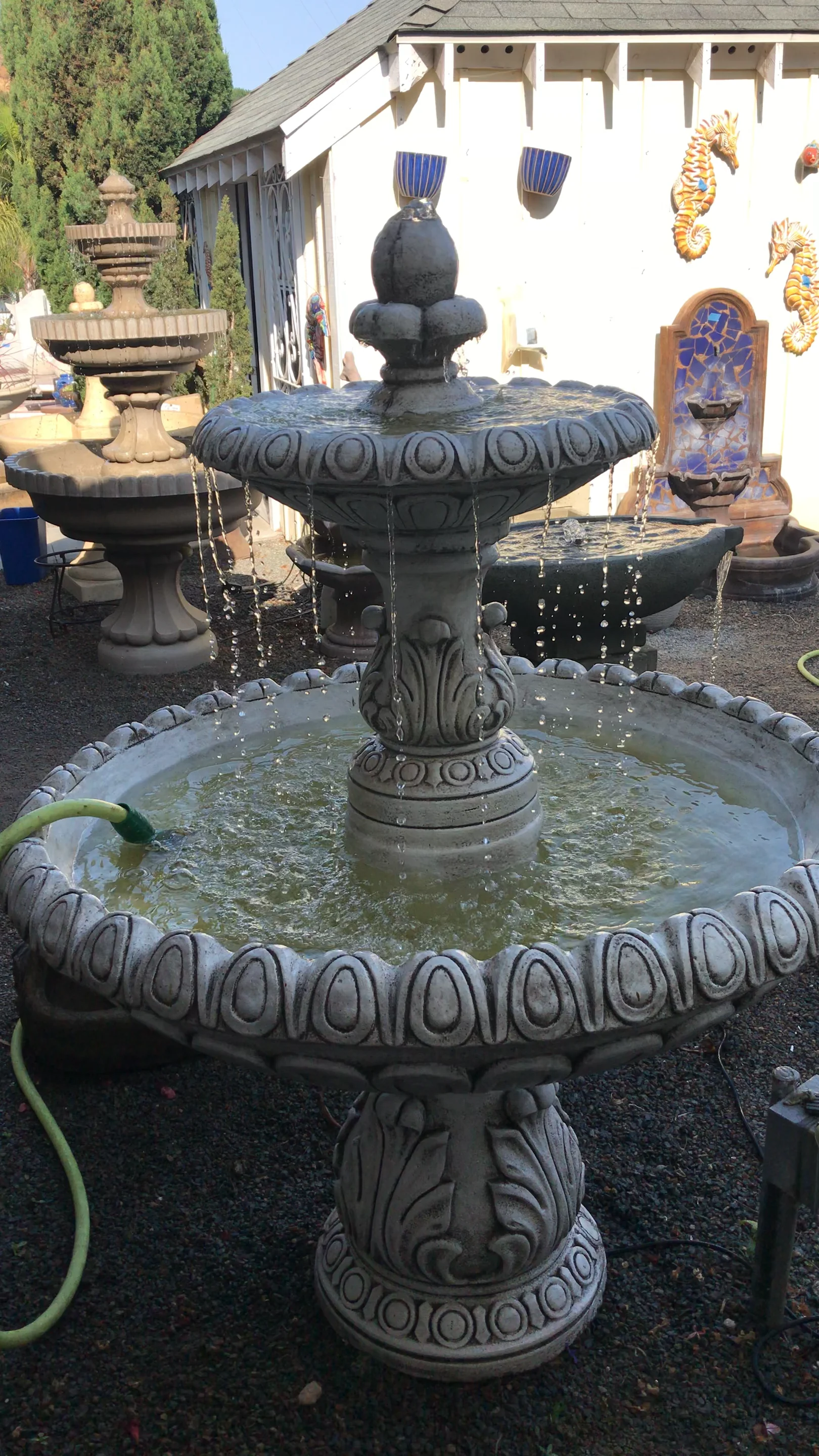 Fiore Stone International Fountain | Water Feature Pros | Outdoor
