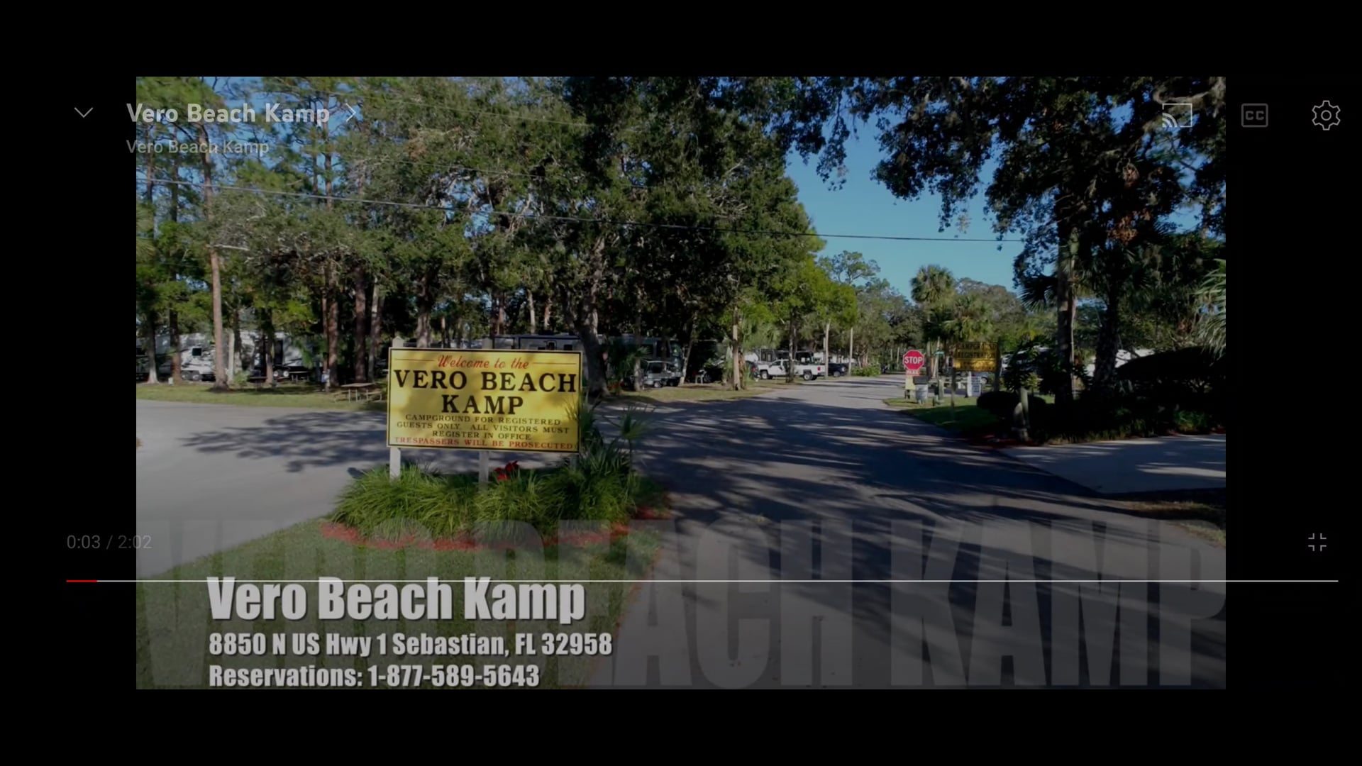 Vero Beach Kamp