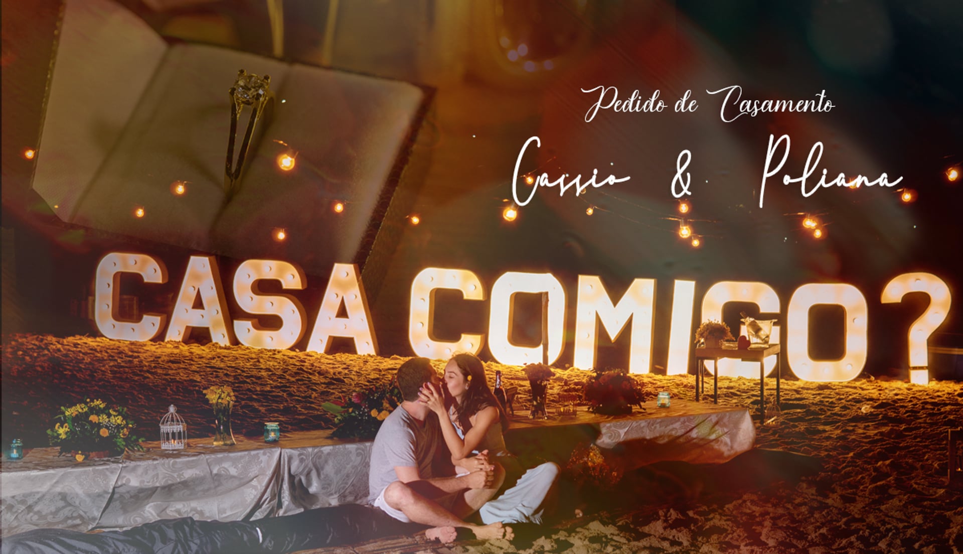 Pedido de Casamento de Poliana & Cassio | Porto de Galinhas PE