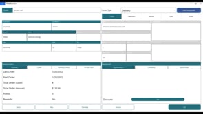 HungerRush Feature Demo - Delivery Management: Customer Data Screen