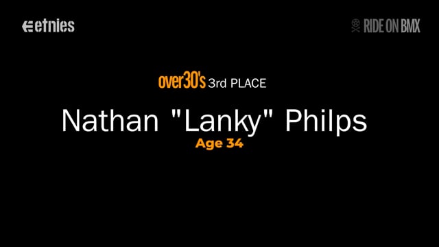 Nathan Lanky Philps 34 - 3rd Place