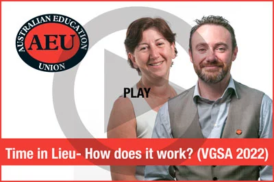 Time in lieu- How does it work? (VGSA 2022) on Vimeo