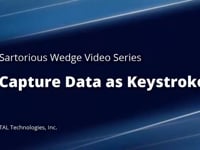 Sartorius-Wedge Tutorial 2: Keystrokes