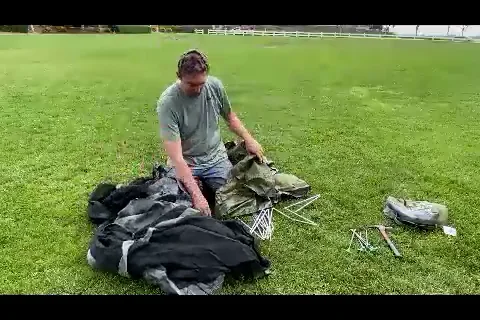 Tenda Da Campeggio Trooper Tent 2 Person Lightweight Tent MTP BTP Camping Army Tenda MTP BTP