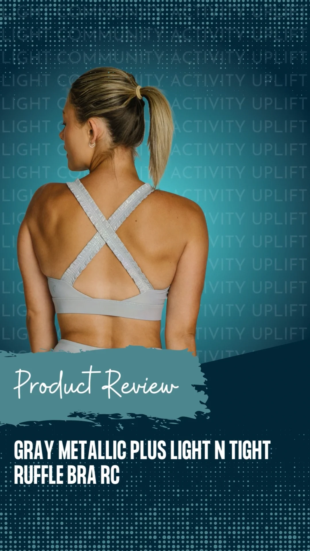 Zyia Active Pewter All Star Bra RC #808 on Vimeo
