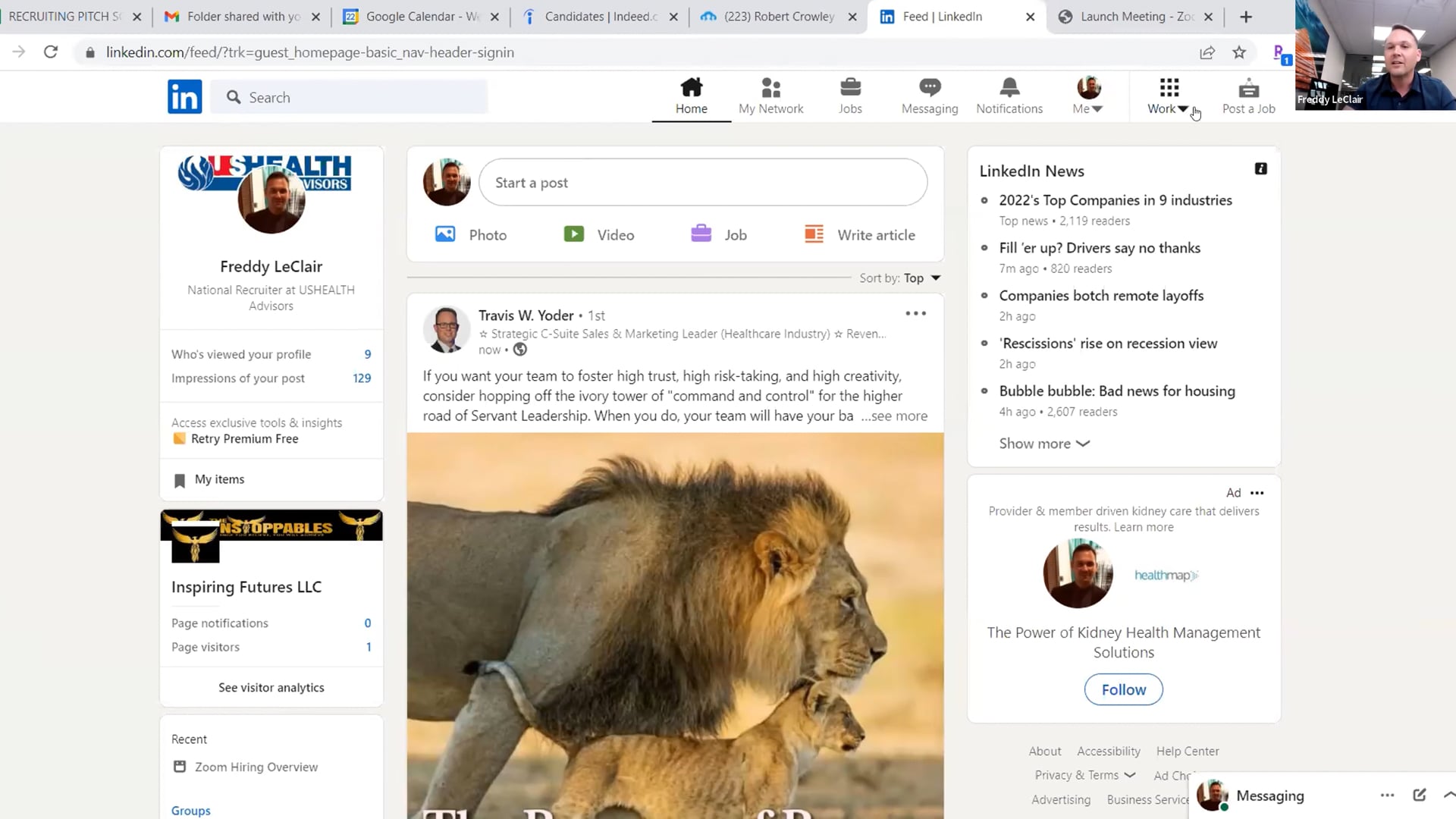 Freddy LeClair - LinkedIn Training