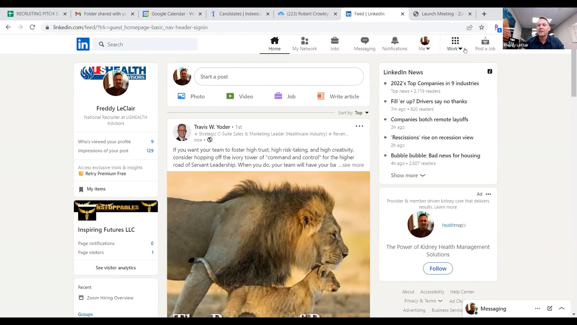 Freddy LeClair - LinkedIn Training