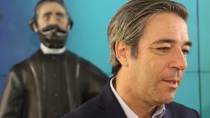 Manuel Esteves, alcalde de Arcos: "Queremos intensificar la relaciones y promover intercambios con otros países"